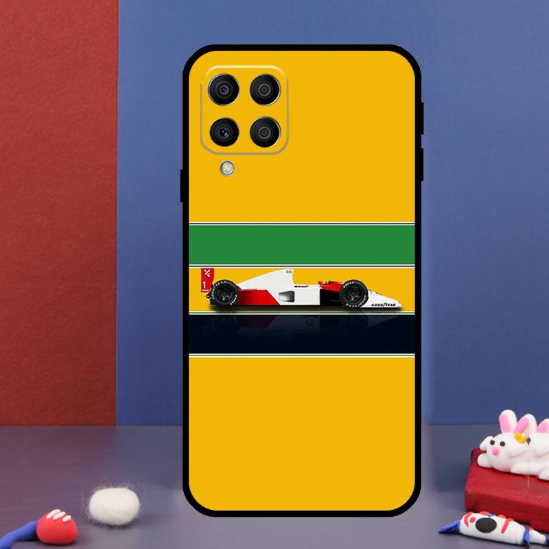 Ayrton Senna F1 For Samsung Galaxy M31 M51 M33 M13 M23 M53 M15 M55 M14 M34 M54 M20 M30s M32 M52 Phone Case