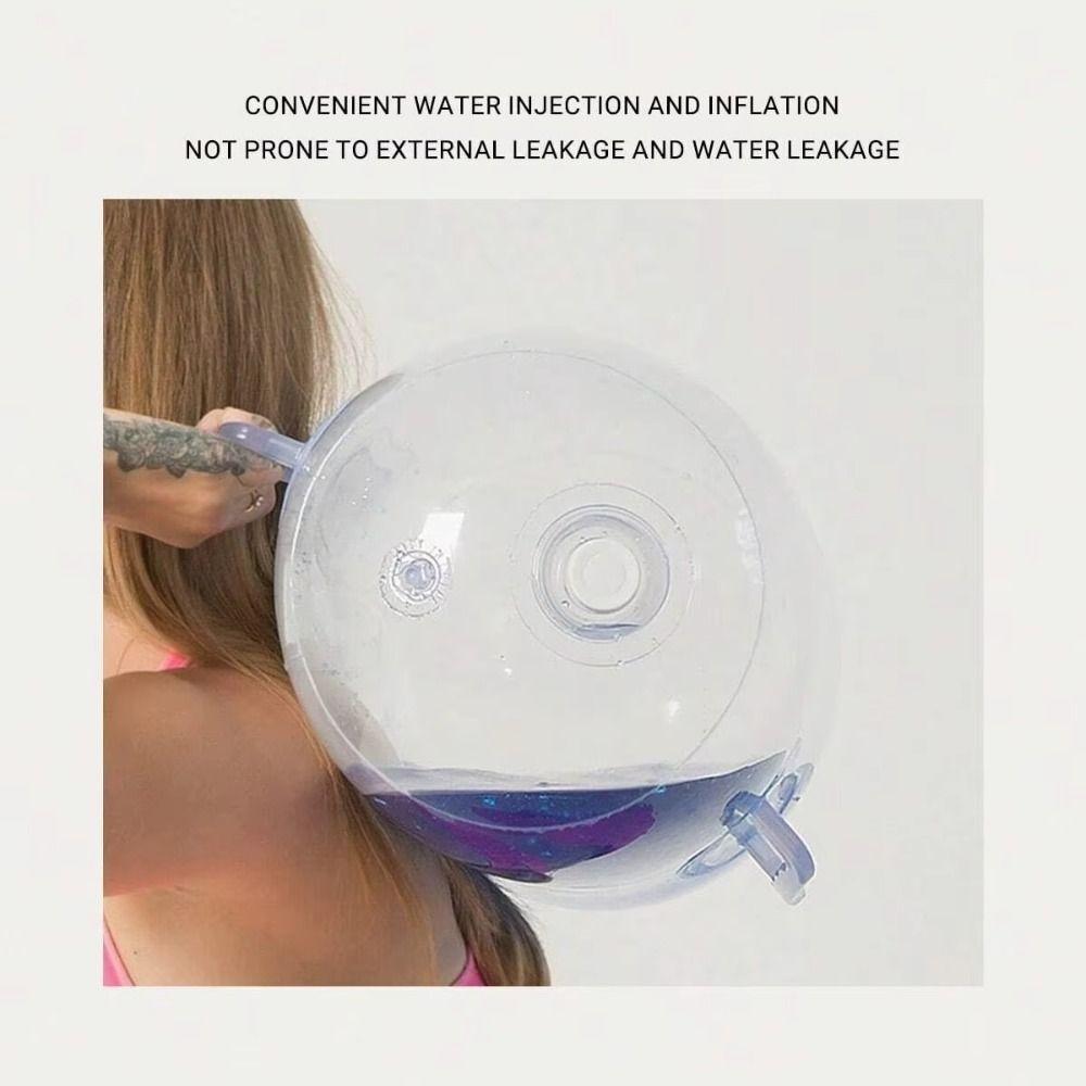 Adjustable Weight Inflatable Water Dumbbell With Air Pump Water Weights Aqua Bag  Fitness Equipment