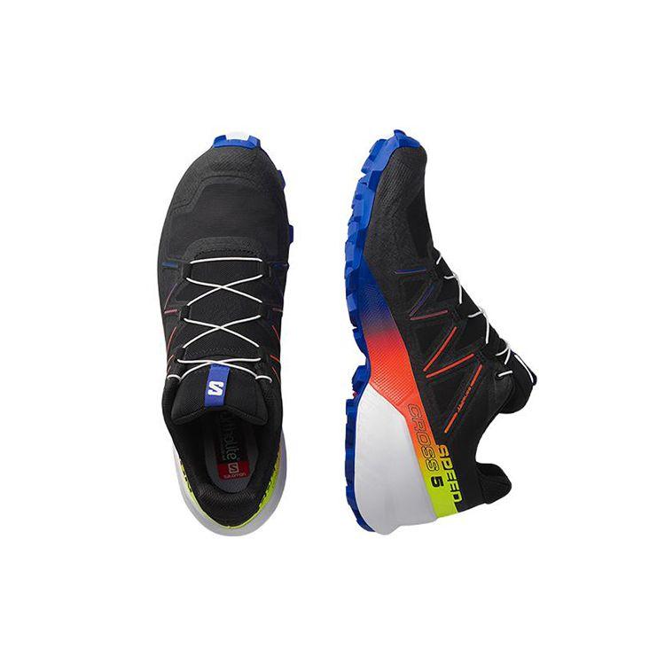 SALOMON Speedcross 5 Trail Running Shoes Unisex Sneakers Black 417832
