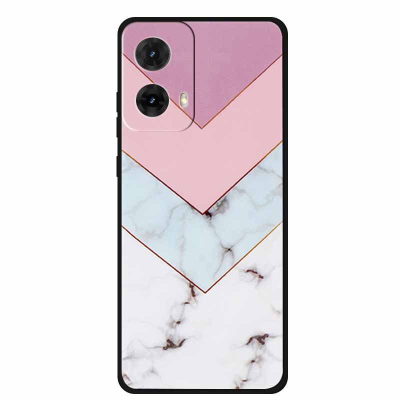 6.67"For Moto G85 5G Case Marble Soft Silicone Bumper Phone Back Cover For Motorola Moto G85 XT2427-3 TPU Capa MotoG85 G 85 Case