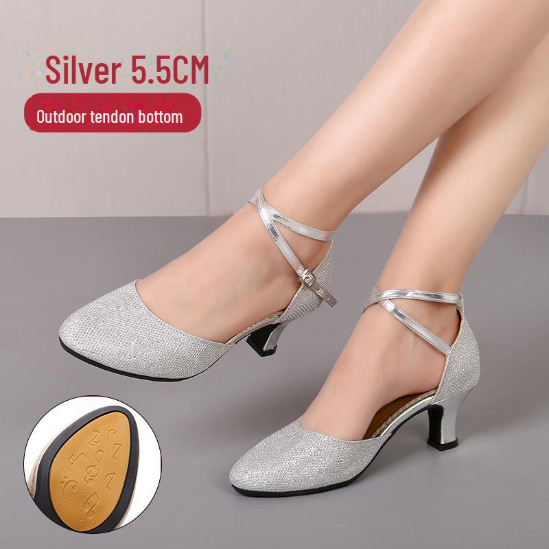 Women's Latin & Ballroom Dance Shoes - Soft Sole for Square Dancing