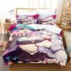 3D Anime Sexy Girls Silvervale VTuber Bedding Set Single Twin Full Queen King Size Bed Set Adult Kid Bedroom Duvet cover Sets