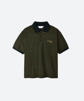 MOONSUN M.C Unisex, Classic Stripe Pk Tee / Black
