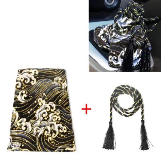 

Декоративные детали коробки передач, автомобильные аксессуары, универсальная ручка рычага переключения передач, чехол для багажника, гоночная ручка переключения передач, ошейники темно-зеленого