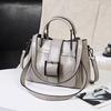 Fashion Large Capacity Women's Spring and Summer Easy To Match Vintage Oil Wax Leather Shoulder Bag Oblique Span Bag
