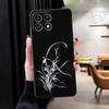 Case for Honor 90 X7 X9a 8X 200 400 Lite X8 Magic5Lite X6 X5b 70 Funda Phone Cover Lily Orchid Flower Print