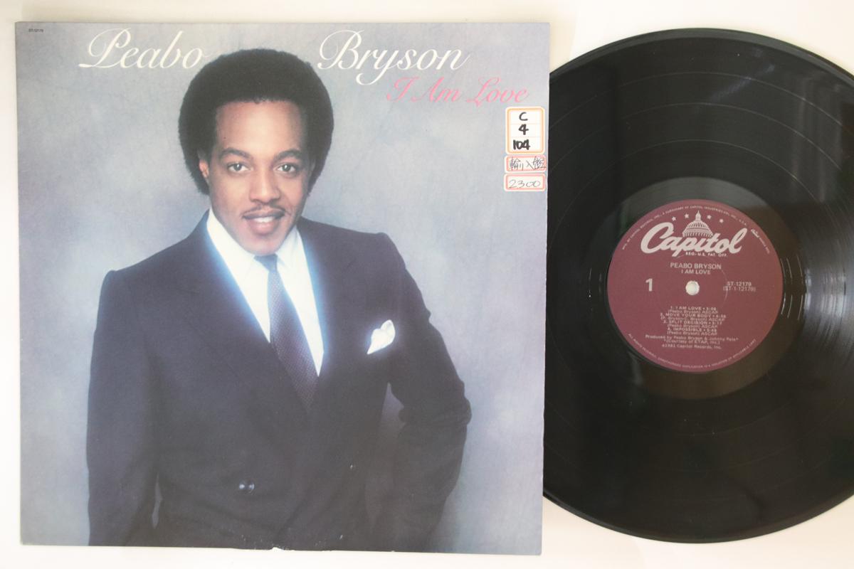 

LP Пластинка PEABO BRYSON - I Am Love ST12179 CAPITOL 1981 США Соул/Фанк Б/У
