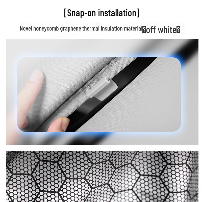 Shangjie Z7/Z7T Suede Velvet Sunshade: Sunroof Heat Insulation & Light Blocking Canopy.