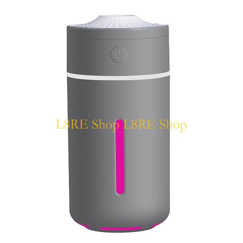 L8RE 230ml Ultrasonic Air Humidifier Purifier With LED Lamp Mini Cool Mist Sprayer