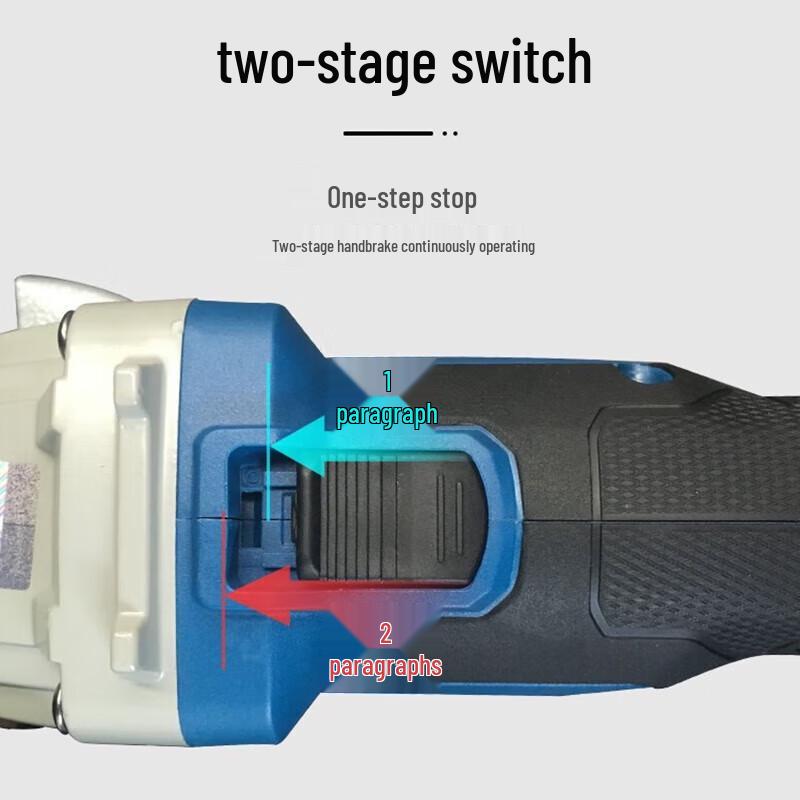 DCA Dongcheng 630W Cordless Brushless Slim Handle Angle Grinder CN Plug (adapter Included)