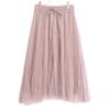 RED VALENTINO SR0RA360428 Pink Dot Lace Tulle Skirt skirt 36 pinkUsed