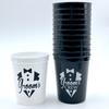 Reusable Grooms To Be Plastic Cups Tumblers Large Capacity Drinking Cups Set for Wedding Reception Decoration 5Pcs