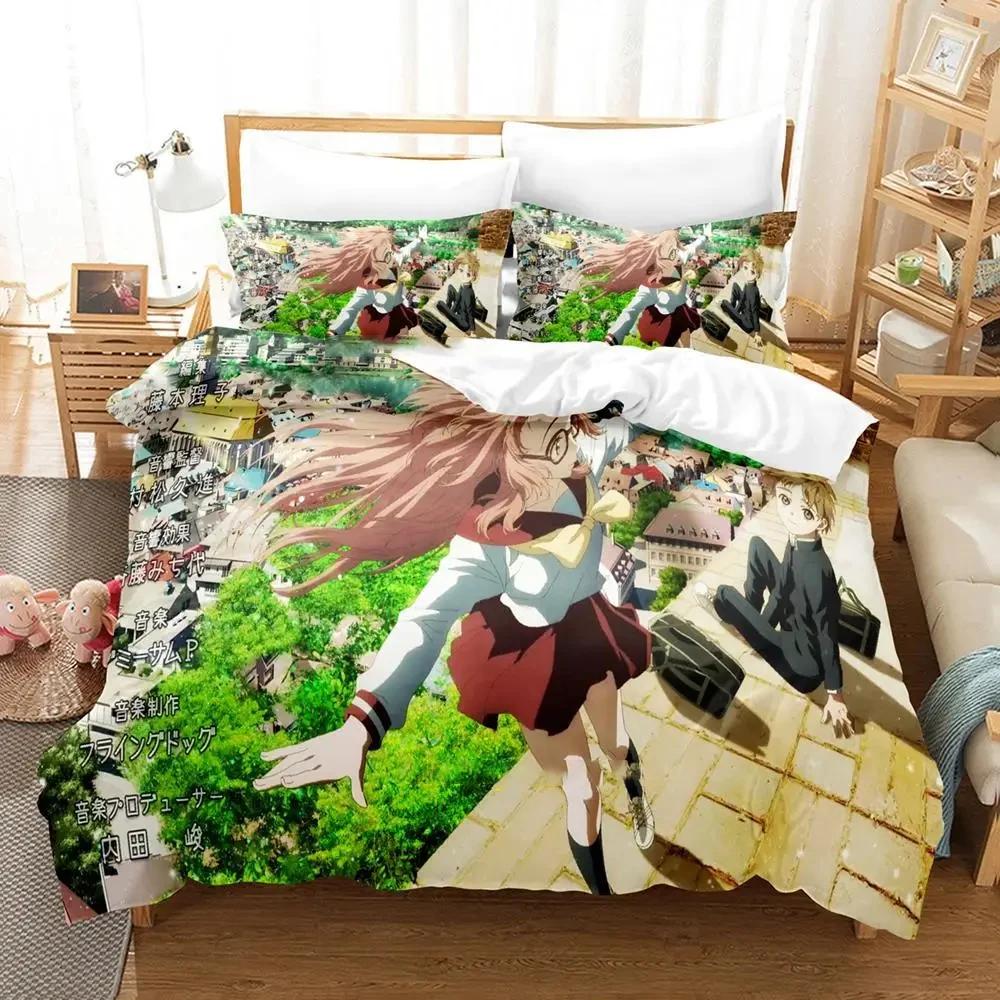 

Anime Girl I Like Forgot Her Glasses Bedding Set Duvet Cover Bed Set Quilt Cover Pillowcase Comforter King Queen Size Boys Adult 90x190cm(35x74inch)
