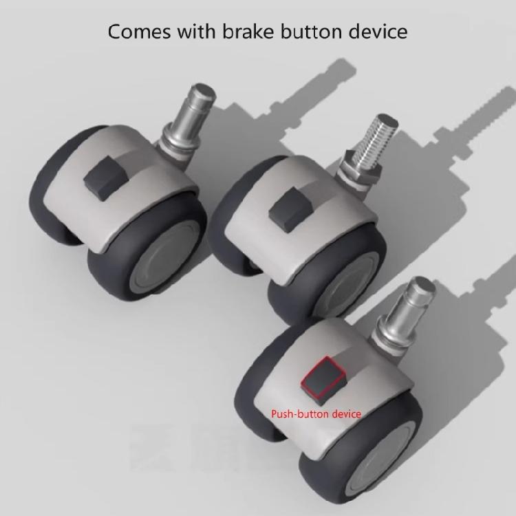 Office Chair Wheel Caster Replacement 360 Degree Chair Castors Replacement Roller Furniture Swivels Rollers Enduring