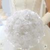 Artificial Rose Faux Bouquet White for Bohemian Outdoor Wedding White Flower Bridal Bouquet Wedding Props