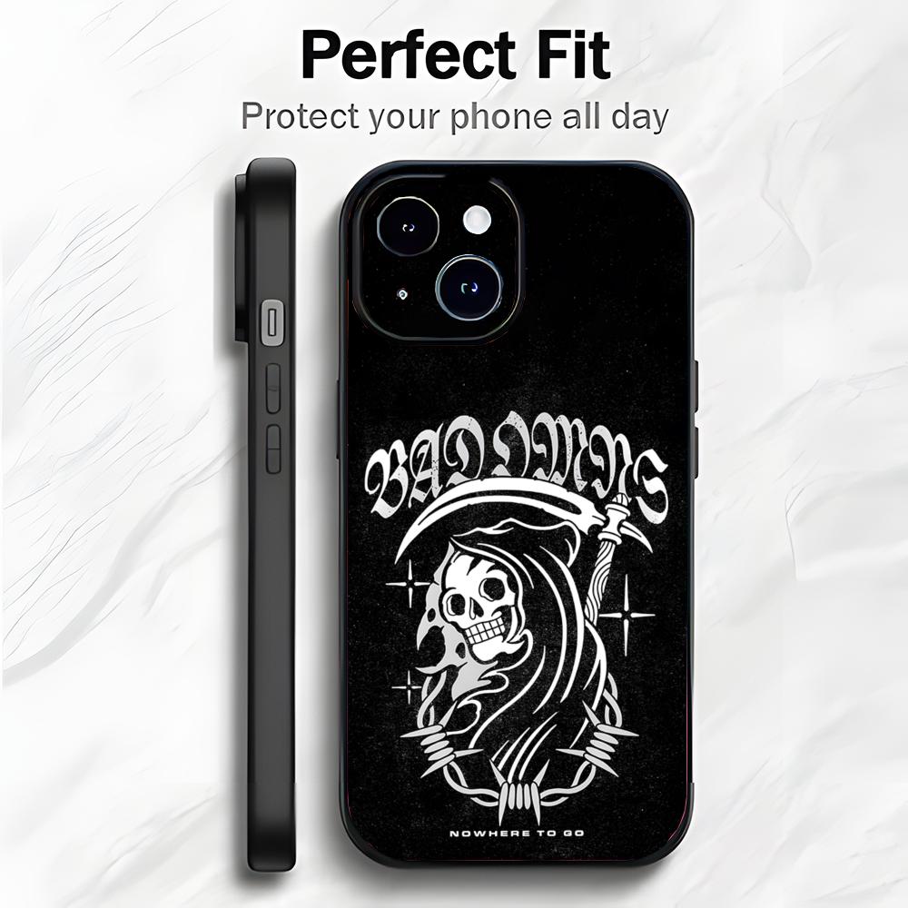Heavy Metalcore Amerikanische Band B-Bad Omens Handyhülle Handyhülle Weiche Verpackung Leicht Für iPhone17 16 15 14 13ProMax
