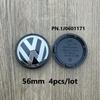 For VOLKSWAGEN 4pcs 56/65/70/76mm Wheel Center Hub Caps For Volkswagen PASSAT LAVIDA Sagitar BORA JETTA GOLF POLO Lamando T-Cros CWR1