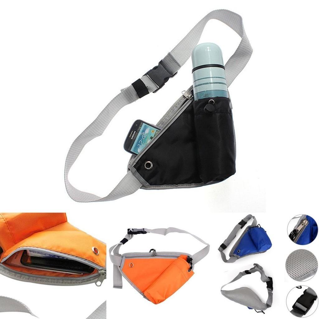 Stylish Cycling Belt Waist Bum Bag With Water Bottle Holder For Outdoor Adventures