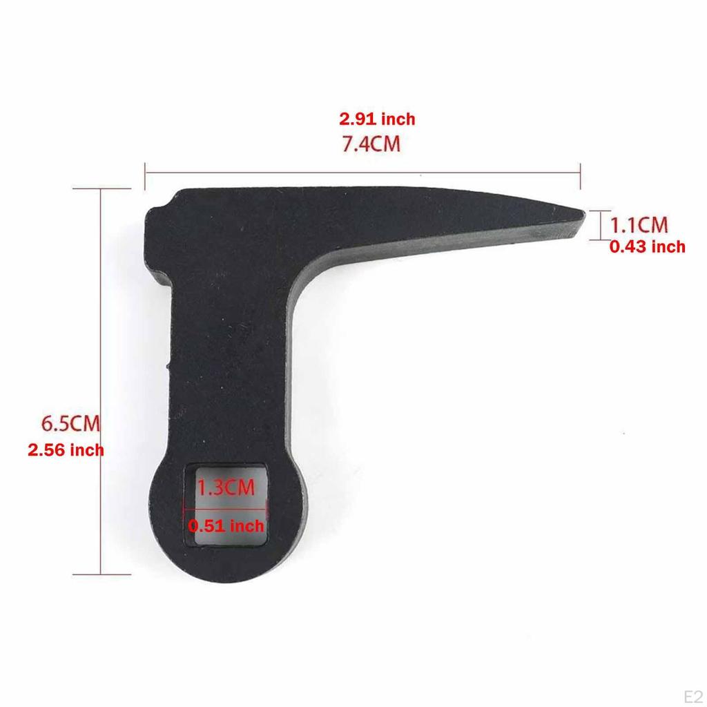 Adapter Half Shaft Removal Professional Compact Hammerable Head 90° Bend Car Repairing Tools