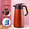 WANXIANG Stainless Steel Press-Type Insulated Thermos Pot
