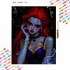 Disney Diamond Painting Set Classic Red Hair Girl Home Decor Craft, Perfect Handmade DIY Gift Idea