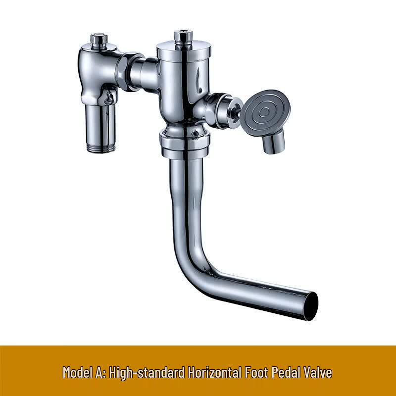 Yiyao Foot-Operated Squat Toilet Flush Valve