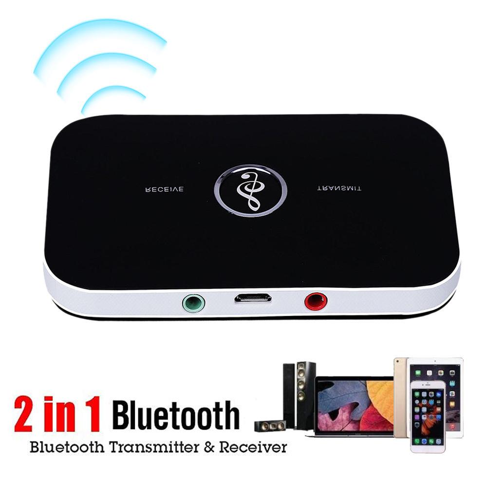 B6 Bluetooth 5.0 Wireless Audio Adapter, Receiving and Transmitting Two-in-one, Suitable for TV, Computer and Mobile Phone.