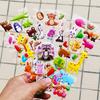 6pcs/set Children Sticker Cartoon Style Cute Stickers Scrapbook Album DIY Decoration Toy for Girls Boys Birthday Gifts TMZ