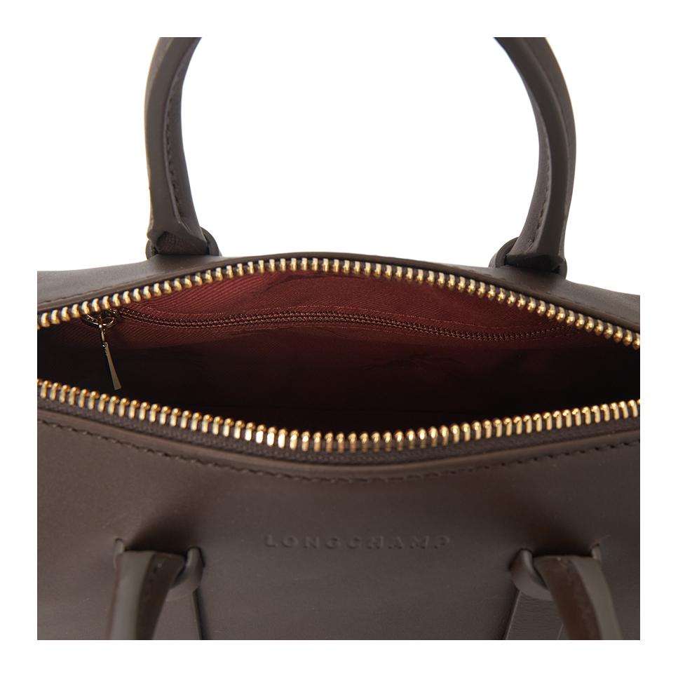 Longchamp Daylong Small Shoulder Crossbody Handbag With Gold Hardware In Mocha Women Handbags 10270HGX002