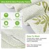 Bed Pillow Rayon Derived from Bamboo Memory Foam Pillow, Sleep Pillow Contoured Orthopedic Pillow Soft Neck Support Breath Pillo