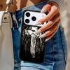 Lion Face Cross - Animal Phone Case For iPhone 17 Air 14 15 13 12 Max Cover For Apple 16e 11 Pro Max Plus Coque