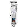 Hair Clipper, Steel Blade, Electric Pusher, LCD Digital Display, Charging, Professional, Electric Clipper