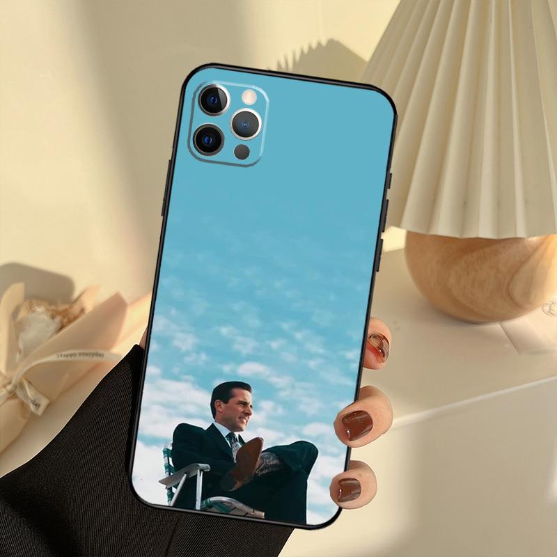 The Office Michael Scott Phone Case For IPhone 18 15 14 13 12 11 16 17 Pro Max 13 Mini 15 16 Plus 16e 17 Air Cover Funda