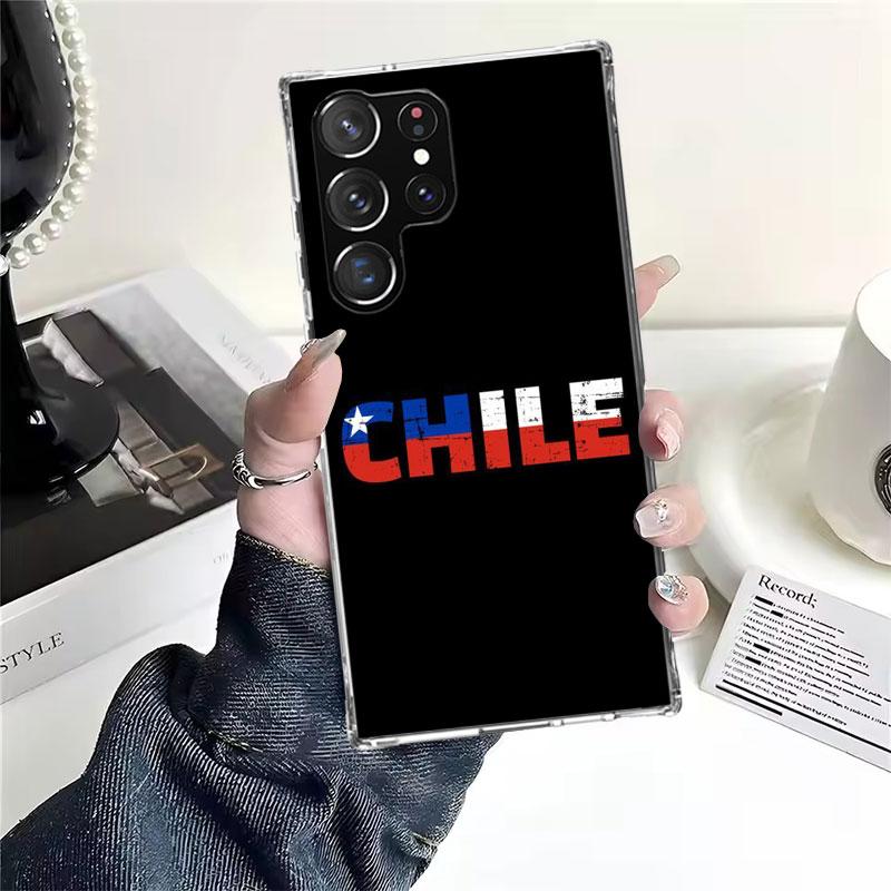 

Chile Flag Soft Phone Case For Samsung Galaxy S22 S23 S24 S25 Edge S26 Ultra S20 FE S21 Plus + Fundas Coque Galaxy S20 S21 S22 S Samsung S25