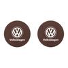 2pcs Car Cup Holder Insert Pad Emblem Coaster Anti-Slip Mat For VW Golf Tiguan T-Roc Polo Passat ID.4 T-Cross ID.3 Taigo ID.7 zj6