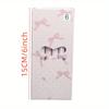 6pcs of Popular Cross-Border Pink Bow Ins High-Value Click Pens, Fast-Drying and Smooth for Students