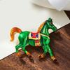 2pcs/3pcs Horse Shape Brooch Chic Decorative Collar Pin Perfect Gift Fashion Forward Badge For Friend Family