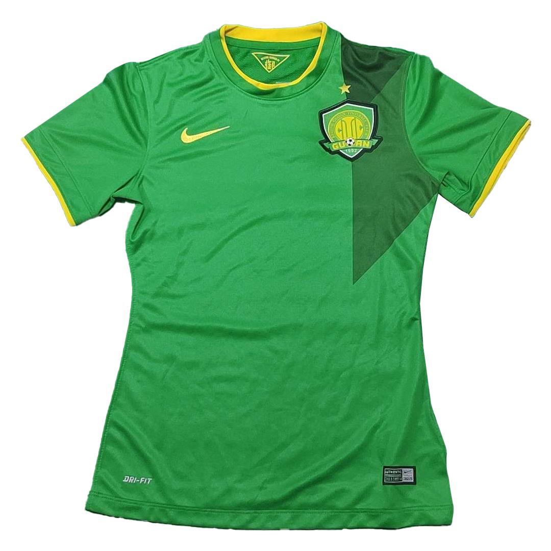 

Nike Dri-Fit 2015 Beijing Guoan Home Round Neck Pullover Short Sleeve Football Shirt Women tops 698913-393 S