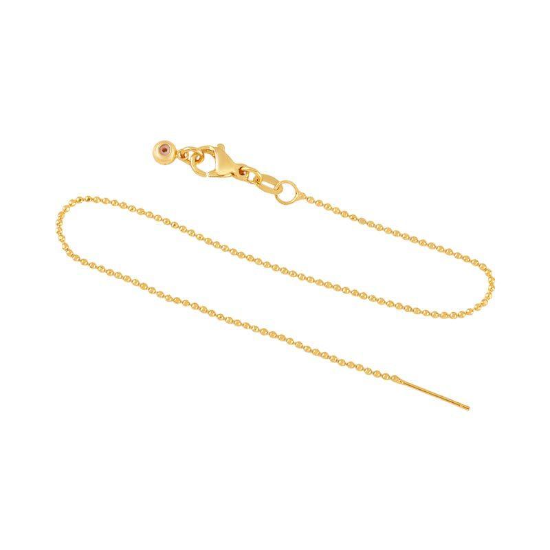 Schmuck Halskette Zubehör Kupferplattiert Universell Verstellbare Kette DIY Anhänger Halskette Karabinerkette Flash Perlen Armband Zubehör