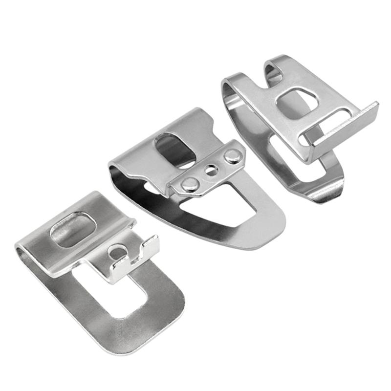 2 Pack Replacement Belt Clip Hook, Stainless Steel Belt Clip Drill Clip Hook Tool Hammer Drill Parts
