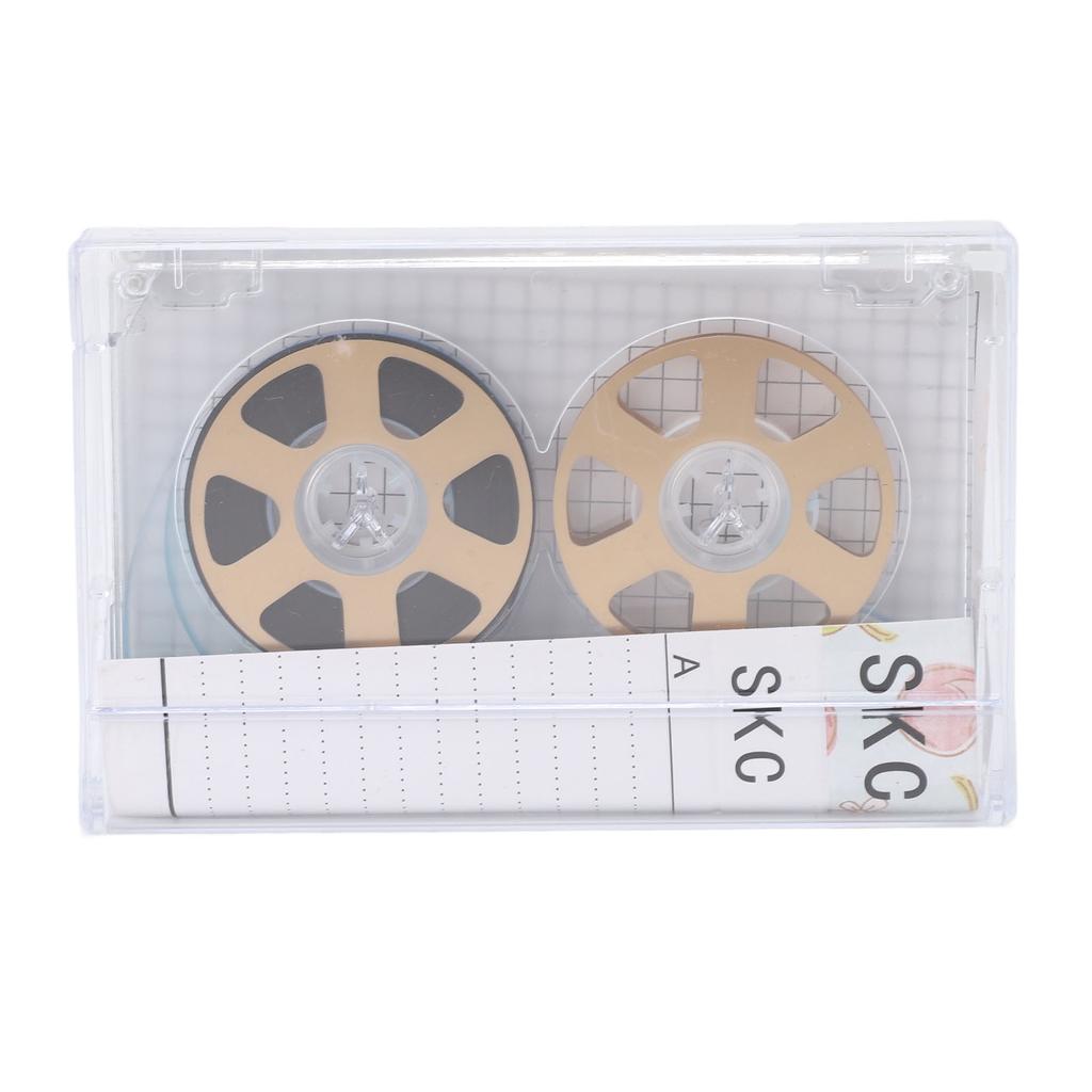 Reel To Reel Blank Cassette Tape 46 Minutes Normal Bias Low Noise High Output Transparent Sound Recording Cassette Tape