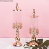 European Style Sugar Bowl Wedding Dessert Table Decoration Arrangement Glass Candy Jar Snack Biscuit Storage Tank Home Storage