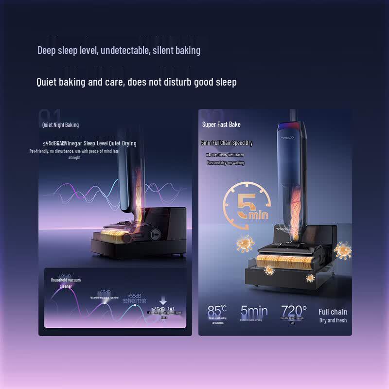 Tineco FLOOR ONE Artist60 Smart Cordless Wet Dry Vacuum CN plug (adapter included)