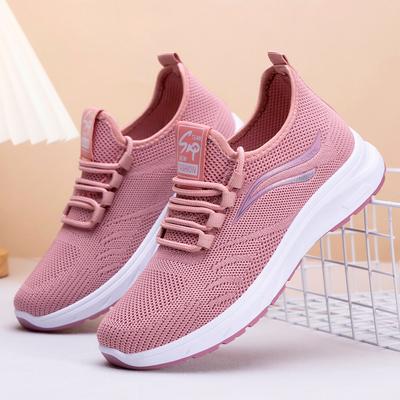 Scarpe da Donna 2025 Primavera Nuove in Maglia Leggere, Comode, Traspiranti, Resistenti, alla Moda Scarpe Sportive e per il Tempo Libero