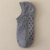 Men's Non-Slip Coral Fleece Lined Floor Socks - Thick, Warm, Winter Sleep Socks for Home