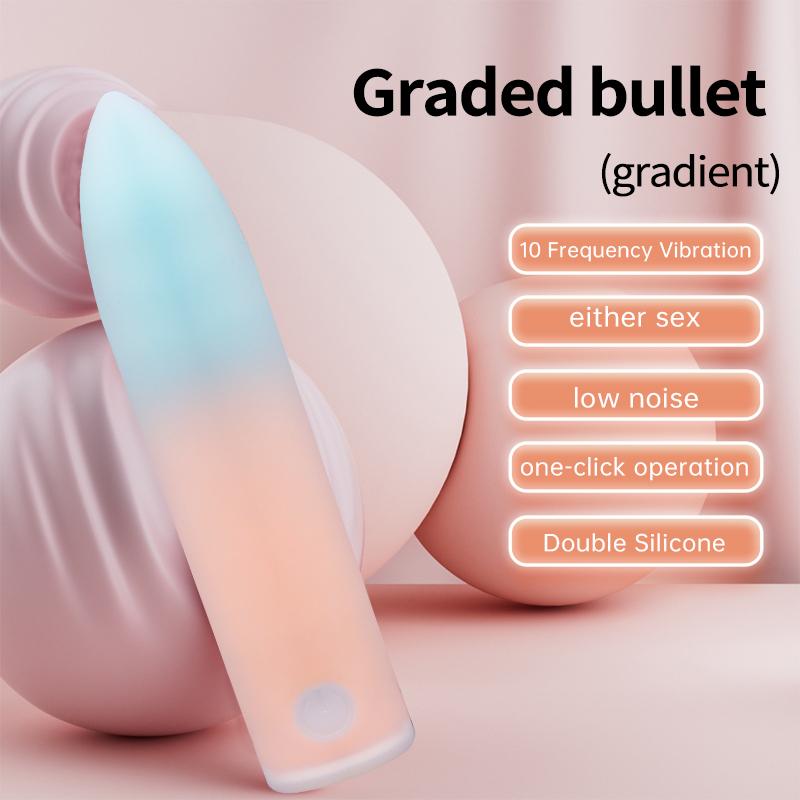 USB Rechargeable Gradient Vibrating Egg, 10-frequency Female Masturbation Device, Orgasm Vibrating Massager, Sex Toy.