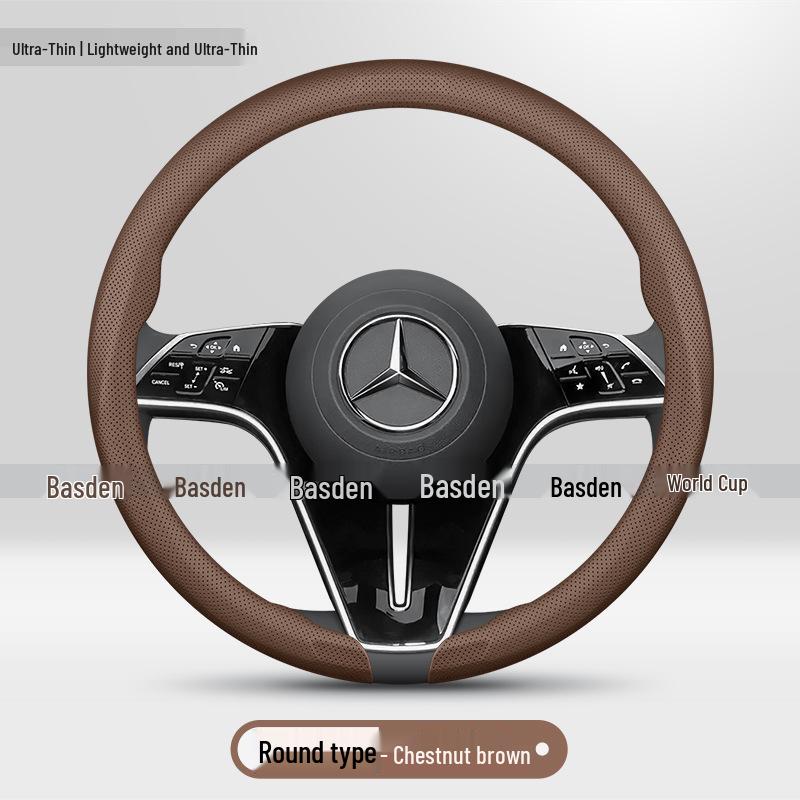 Housse de volant ultra-fine pour Mercedes C260/E300L/GLC/GLB/GLA/CLA/GLE350
