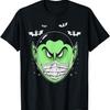 Scary Dracula Head Funny Halloween Costume Vampire Count T-Shirt