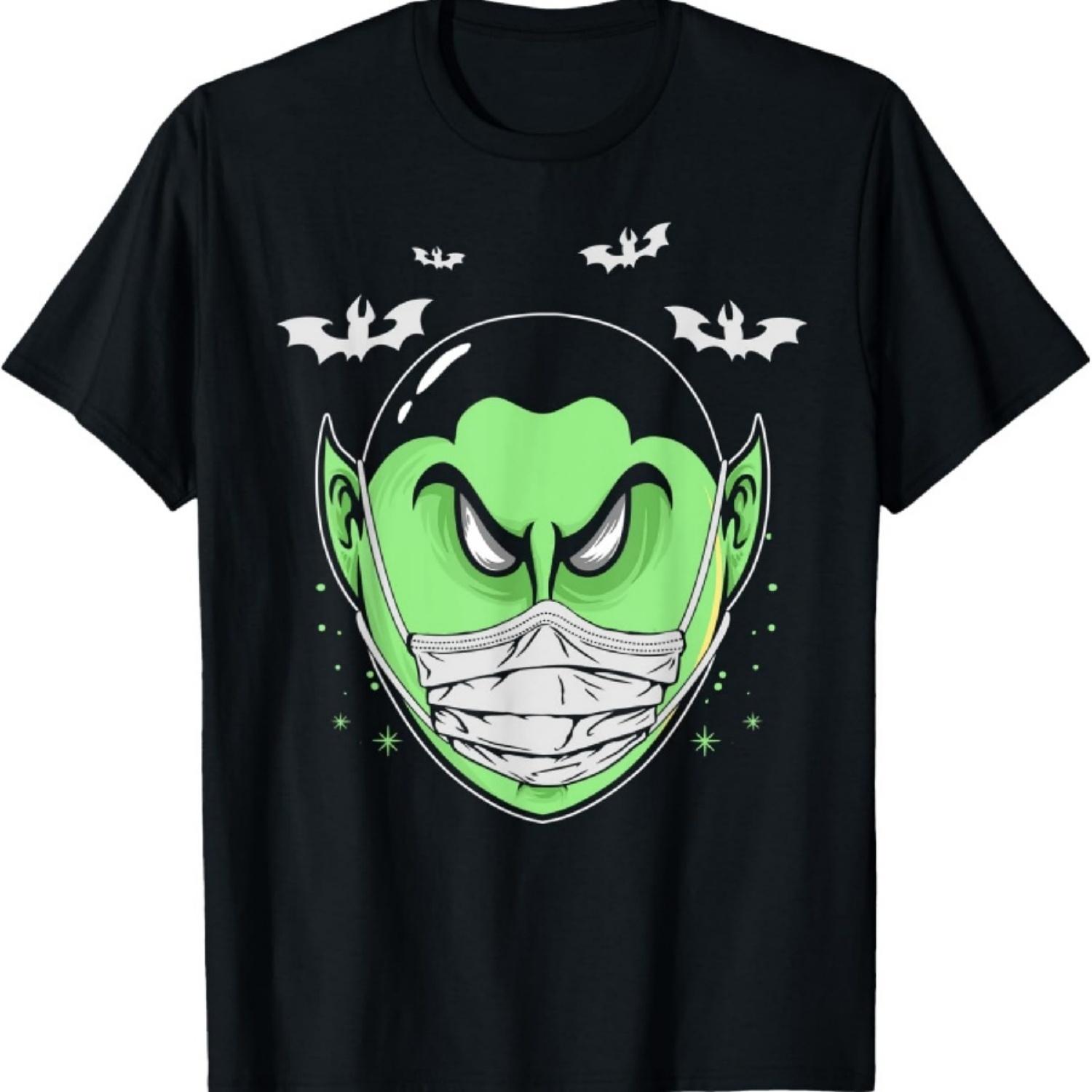 

Scary Dracula Head Funny Halloween Costume Vampire Count T-Shirt XXXXXL чорний