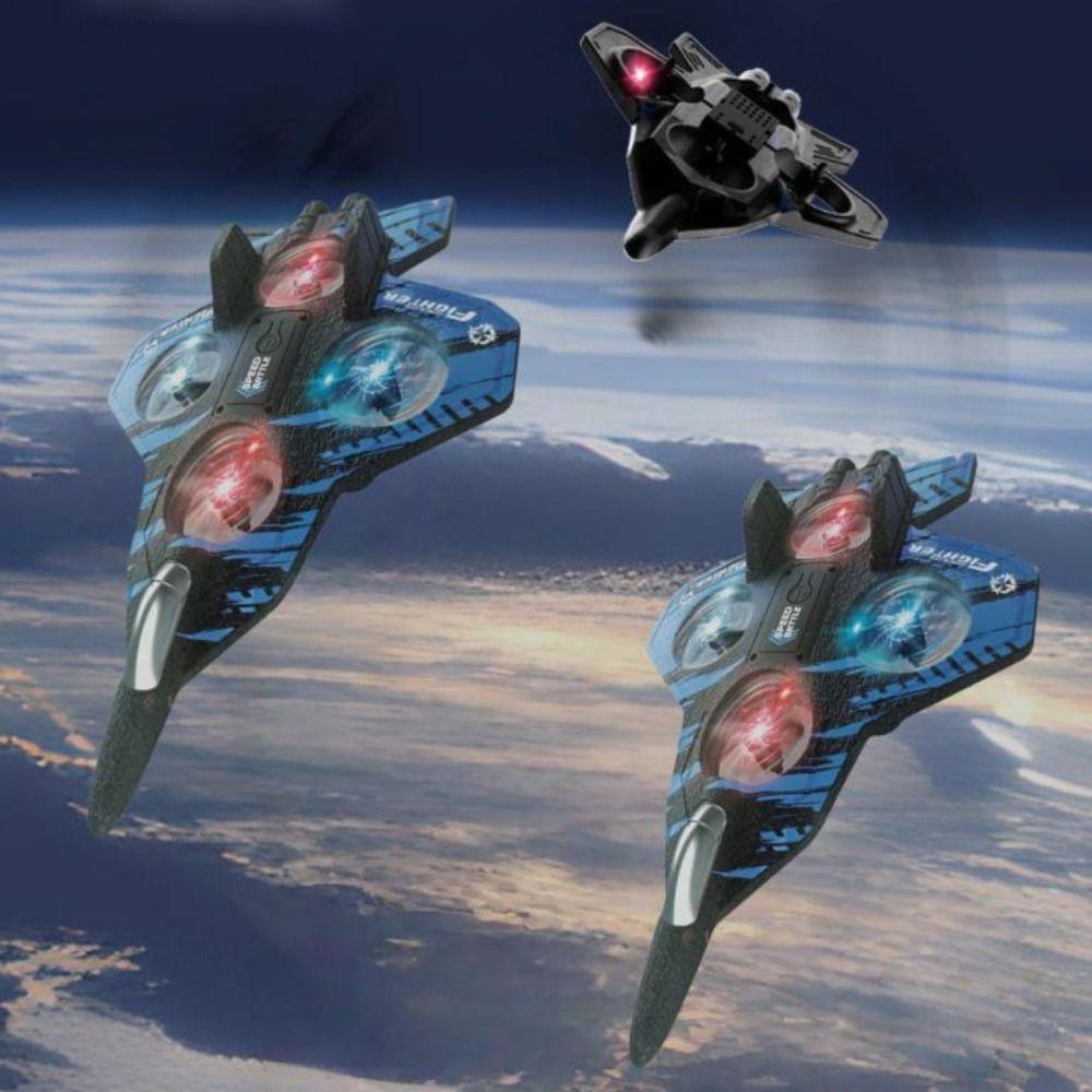 Rechargeable Four Motor Helicopter Toy Gravity Sensing RC Hobby Jet Plane  Parent-child interaction